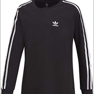 Black Long Sleeve Adidas Dress Sz Large